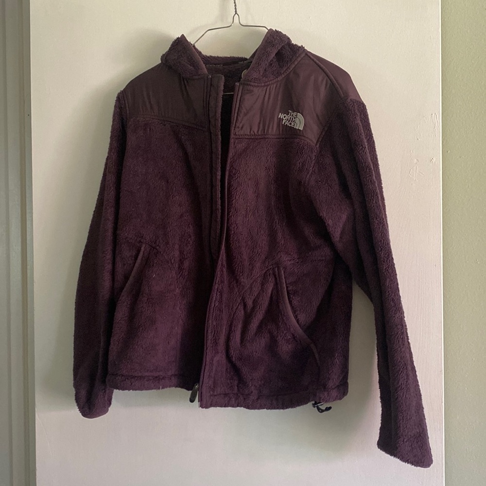 Cozy Fuzzy North Face Zipup